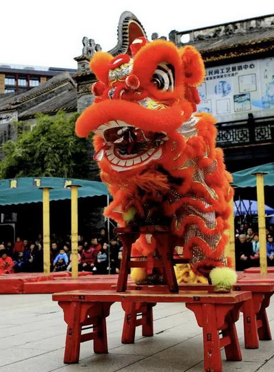 舞狮​的礼仪与习族